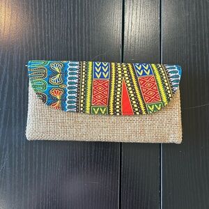 Vibrant Multicolor Clutch